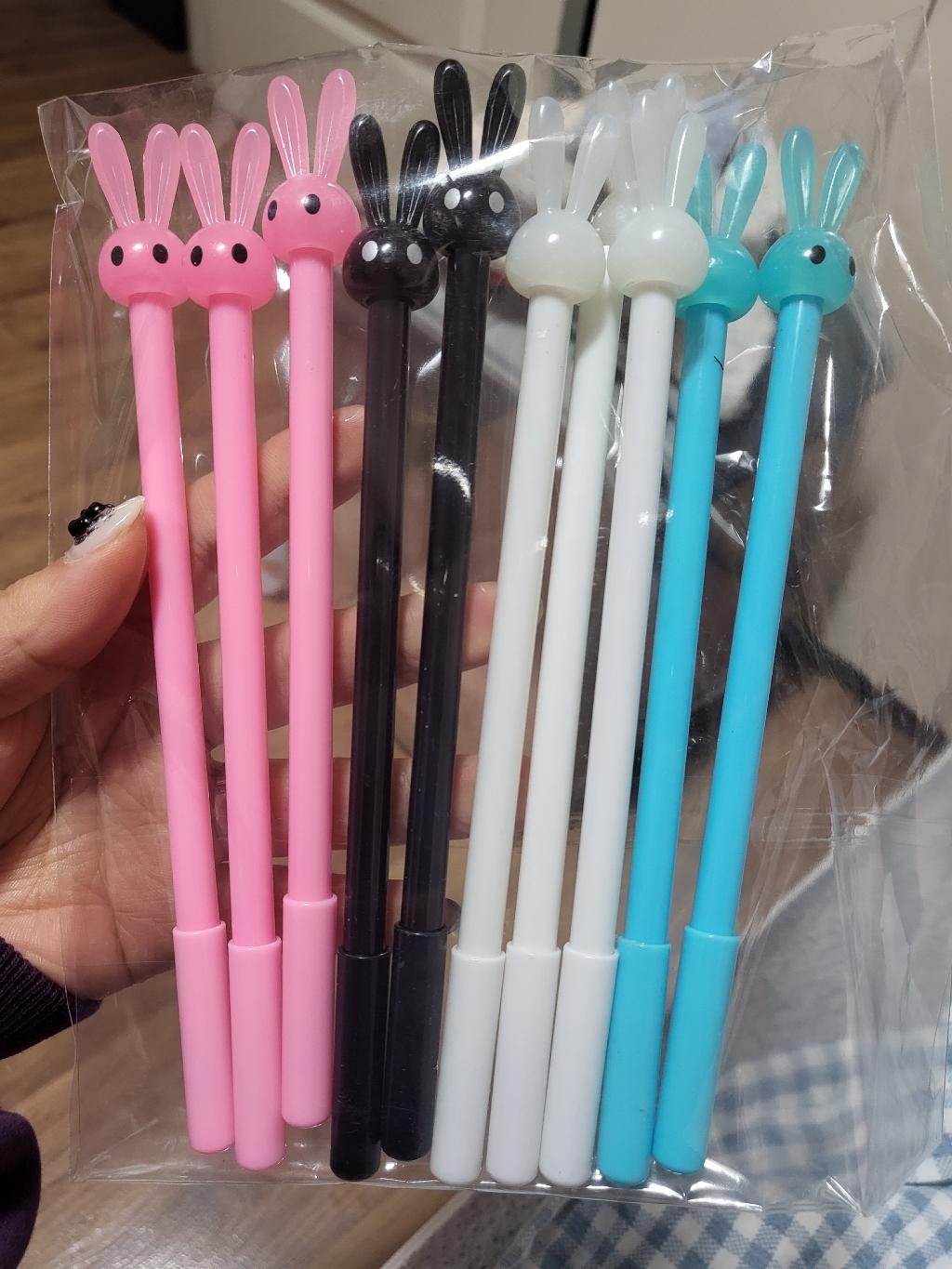 세아 토끼 중성 볼펜 사무용 판촉 팬시 다용도 문구 학생 선물