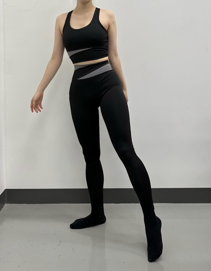 코마드 Z컷 스포츠브라탑레깅스 WST153