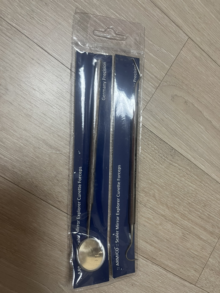 바다르산스 스텐 치석제거기 치경세트