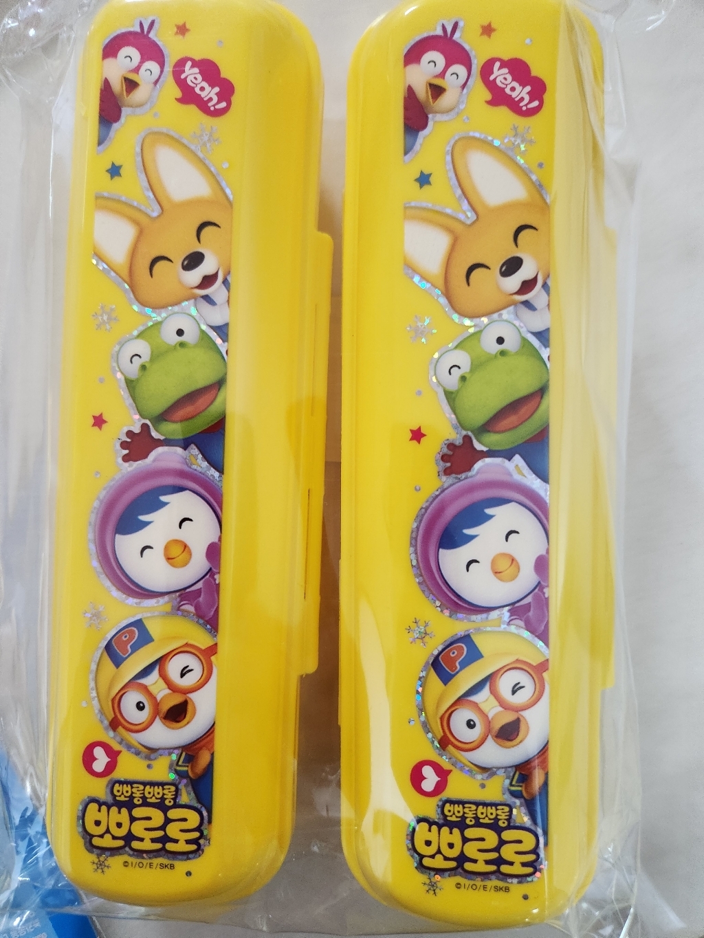 릴팡 뽀로로 뉴편한교육용 젓가락케이스