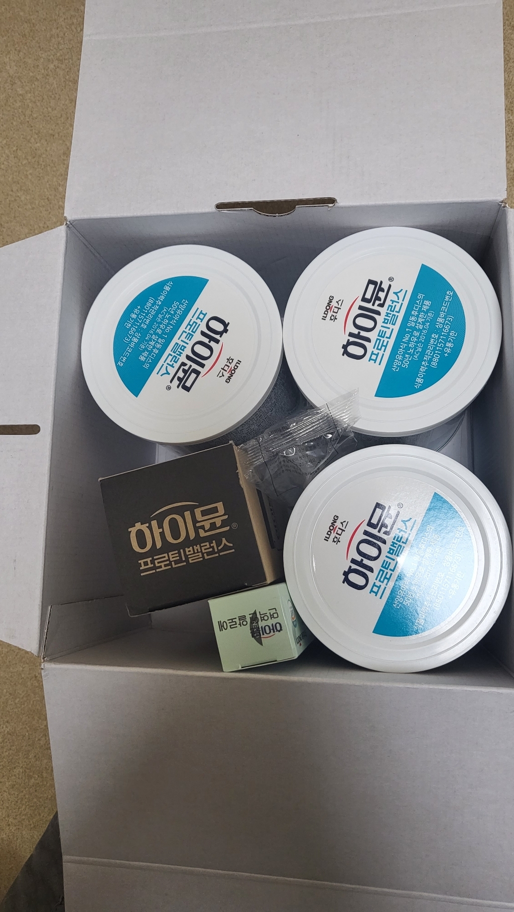 일동후디스 하이뮨 프로틴밸런스 캔 면역엔 알로에