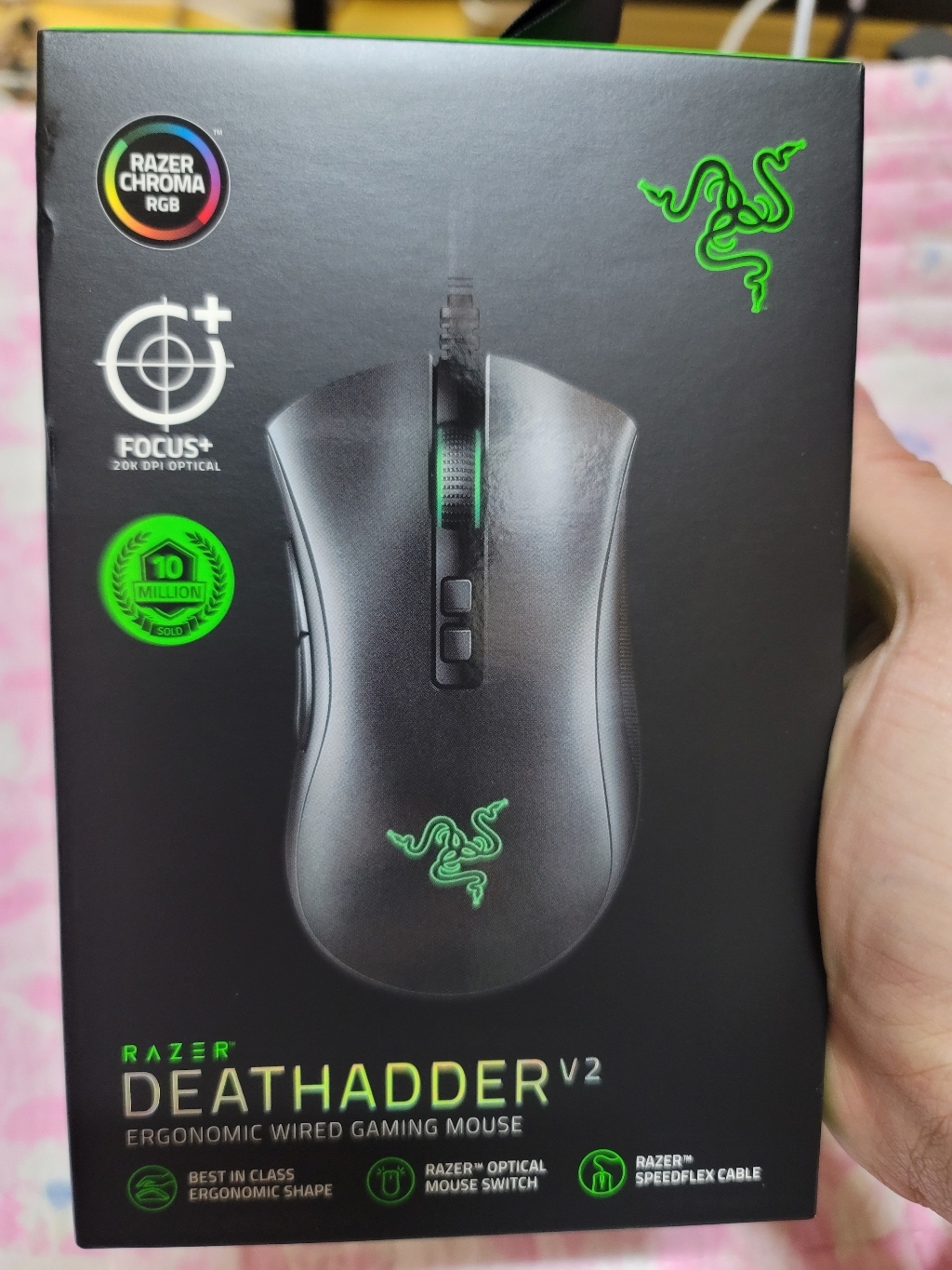 레이저 DeathAdder V2 유선마우스 RZ01-0321