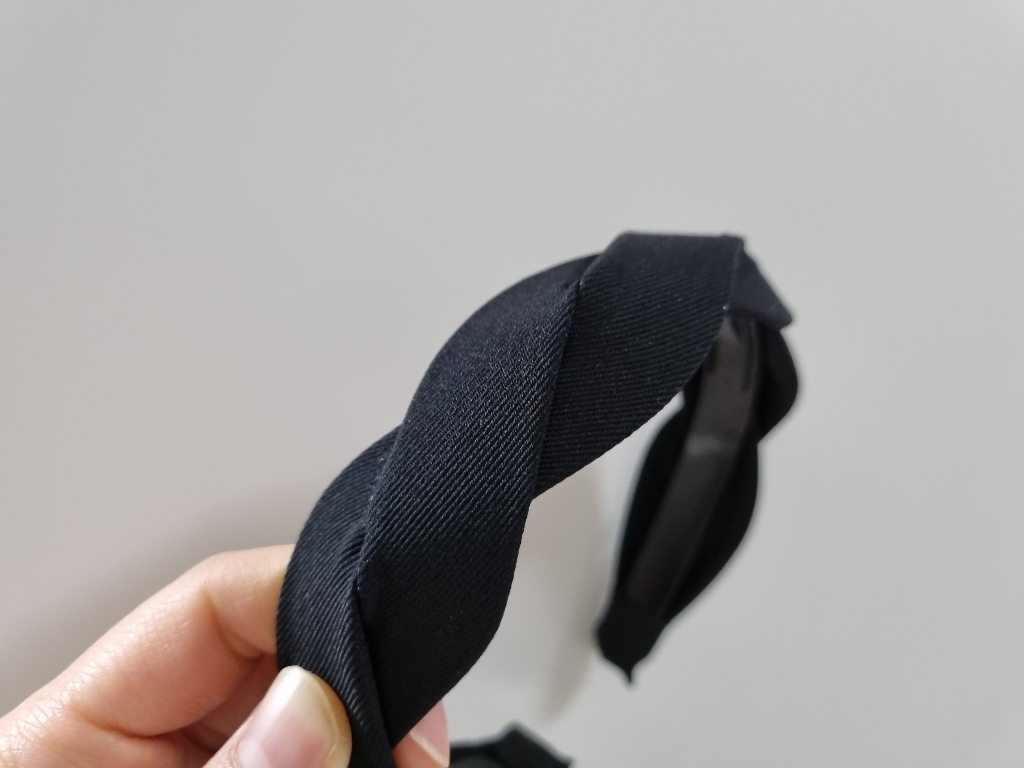 두발로 클래식 꽈배기 꼬임 헤어밴드 머리띠