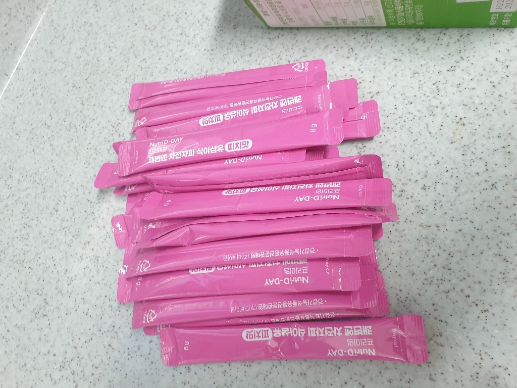 뉴트리디데이 프리미엄 쾌변엔 차전자피 식이섬유 피치맛