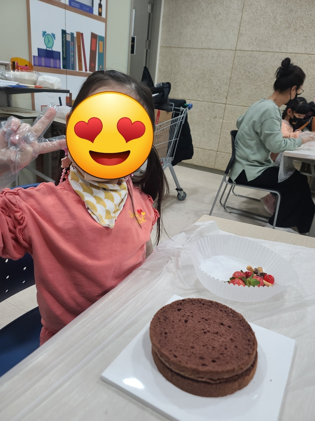 헤이미니 여아용 로티하이넥프릴 상하복