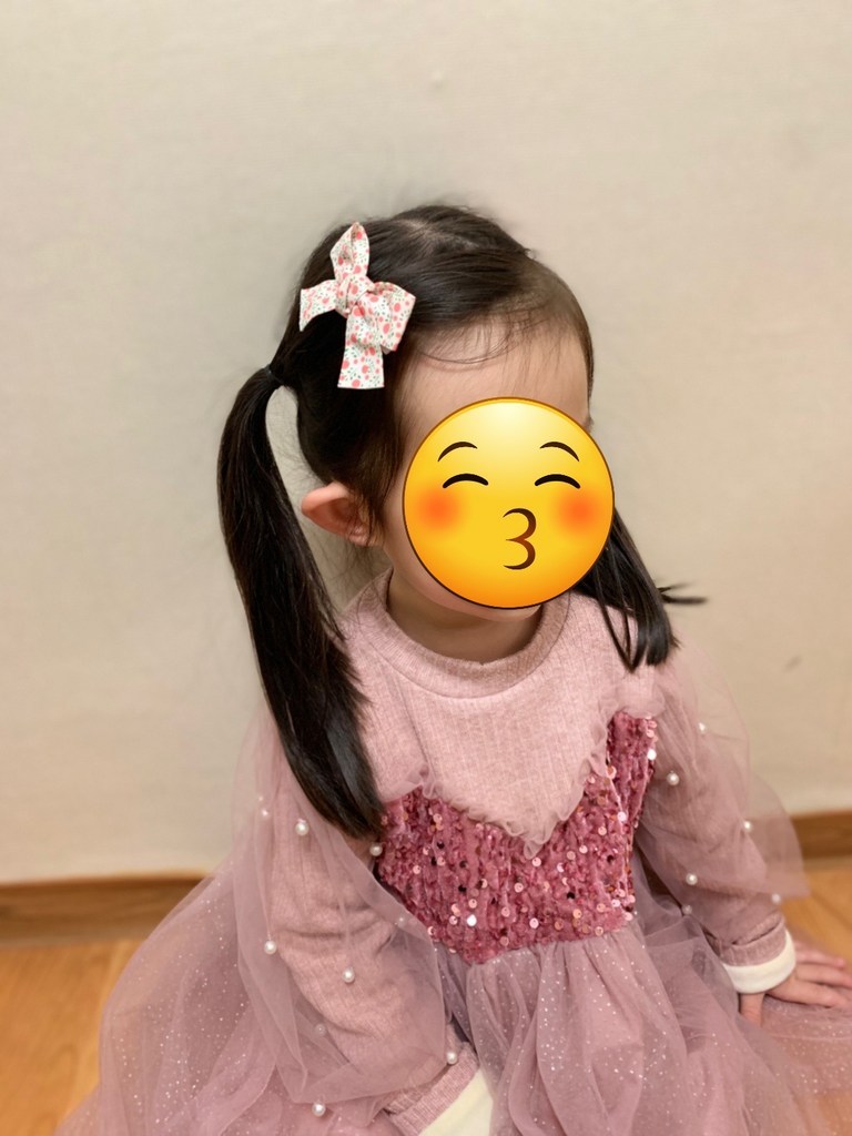 은꽃밴드 플라워 리본집게핀 선물세트