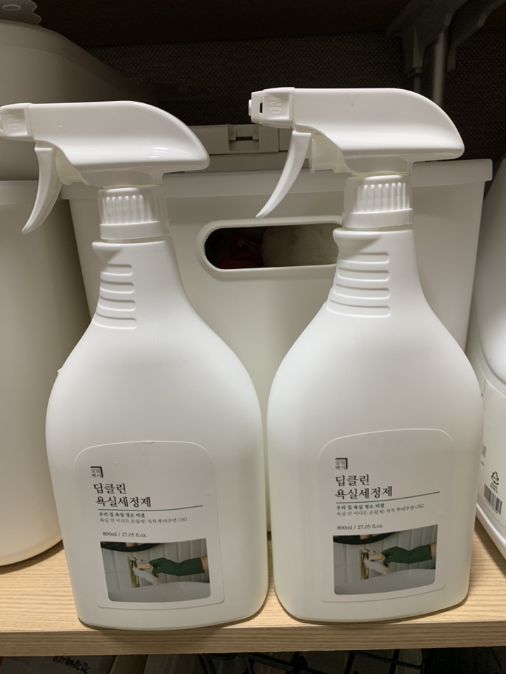 살림백서 딥클린 화장실 청소 세정제