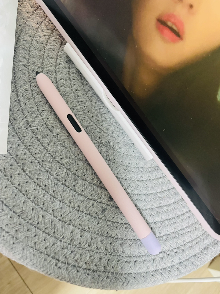 뉴이지 갤럭시탭 S6 ite 실리콘 홀더 두톤 케이스 커버펜촉