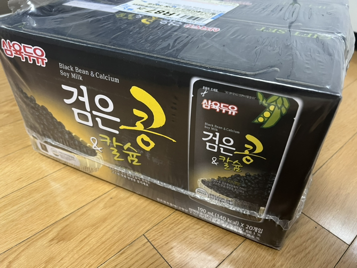 삼육두유 검은콩&칼슘 검은콩두유 파우치