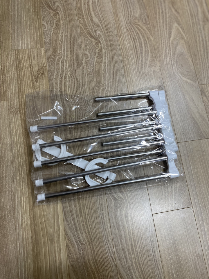 앙플러스 공간활용 논슬립 5단 바지걸이