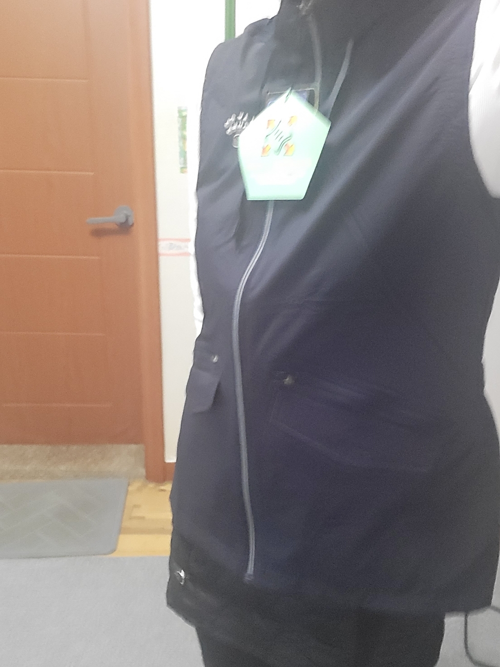 [입은듯 안입은듯 쾌적한 편안함] 프리미엄 썸머베스트 골프라인 여성 스판 바람막이 초경량 조끼/ BVW216