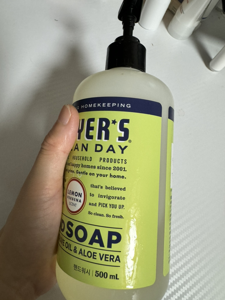 미세스마이어스 핸드워시 레몬버베나향, 500ml, 1개