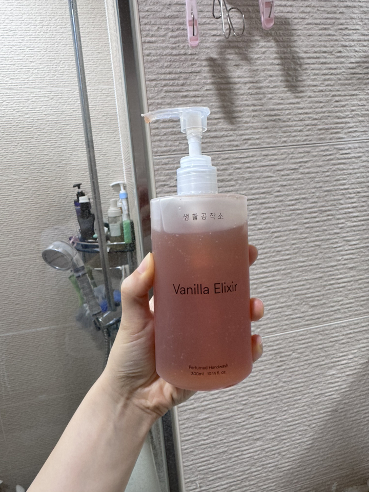 생활공작소 퍼퓸 핸드워시 바닐라 엘릭서, 300ml, 1개