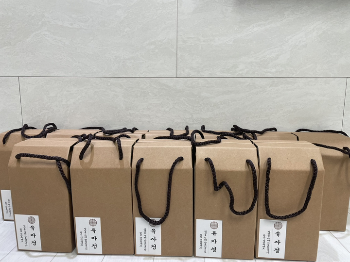 가인글로벌 꿀병1.2kg 무지포장박스 지붕형1P 유리병 선물 답례품 선물상자, 20장, 크라프트