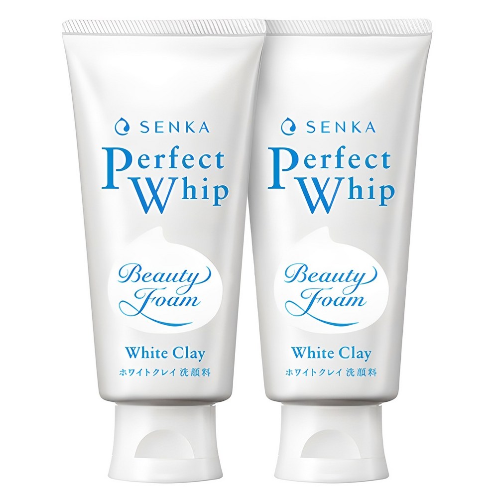 깨끗하고 밝은 피부를 위한 센카 퍼펙트 휩 화이트 클레이
