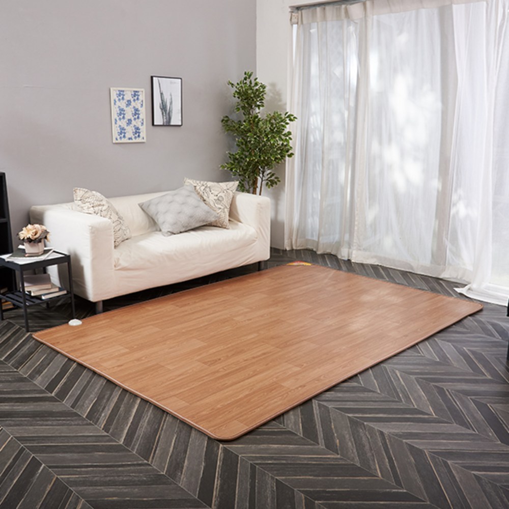 따스함과 아름다움을 거실에 담는 HanilMedical 원목마루 전기매트