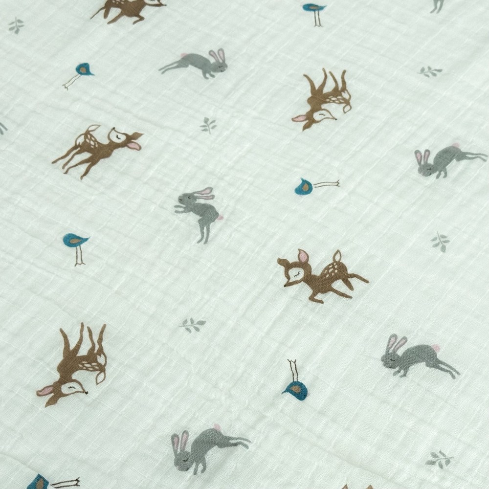 스파지오엘베이비 이중 거즈 블랭킷: 여름날 아기의 포근한 안식처