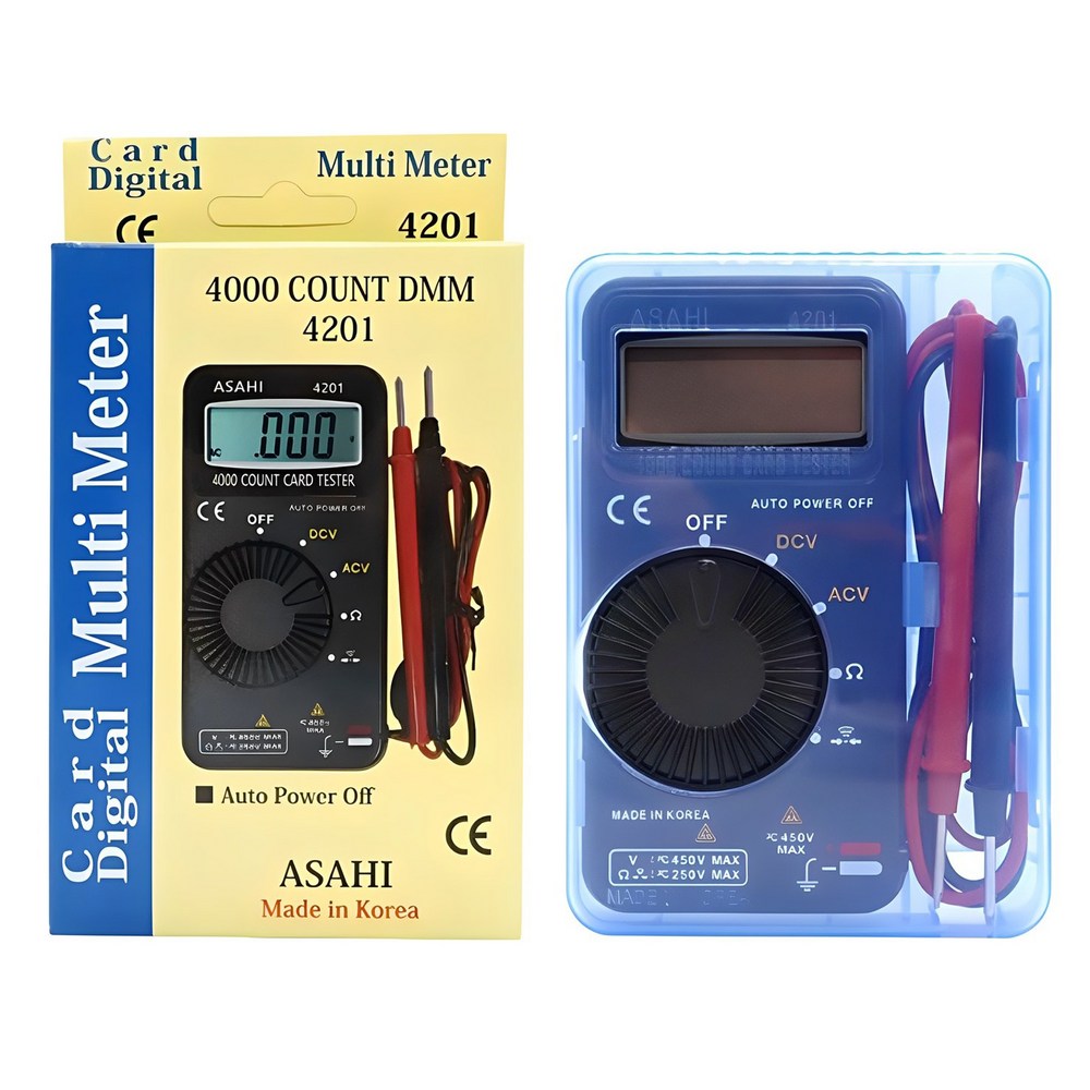 아사히 테스터기 4201: 디지털 측정의 명품 전기테스터기
