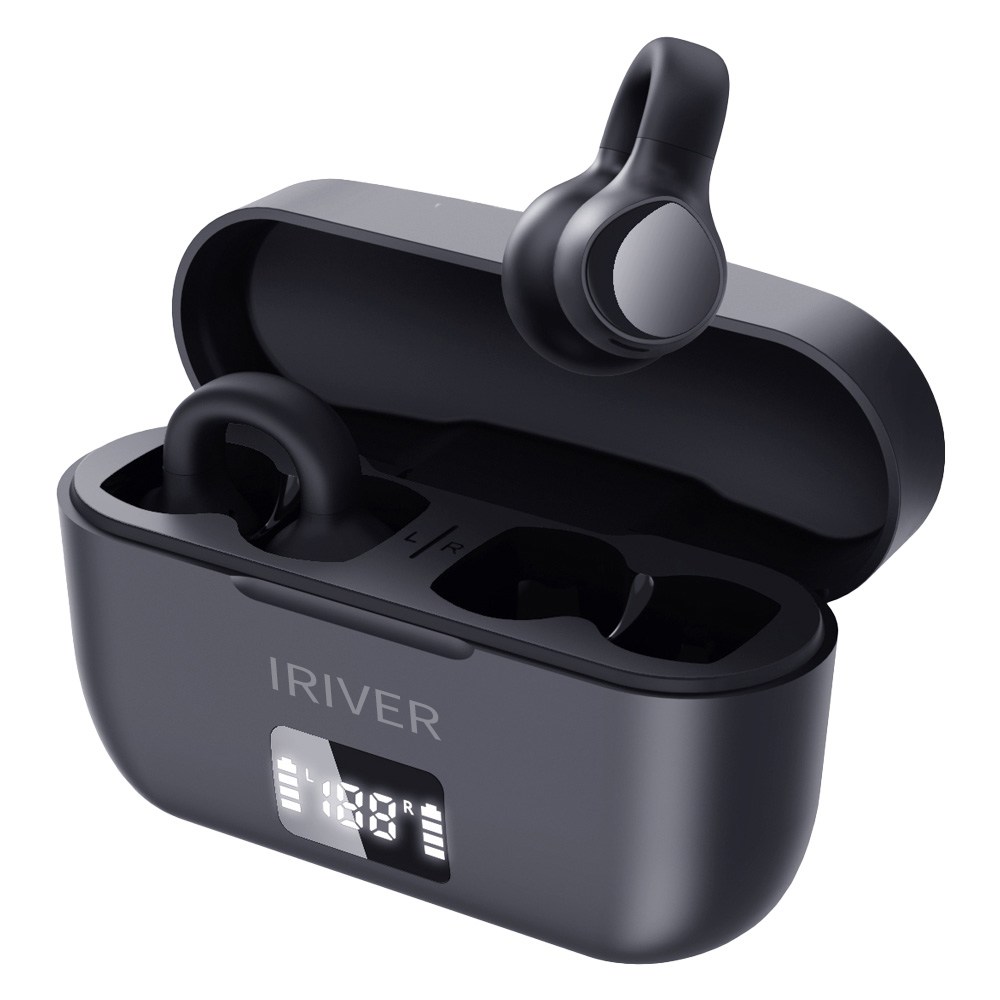 아이리버 오픈핏 무선 5.3 블루투스 이어폰, 화이트, ITW-C1
