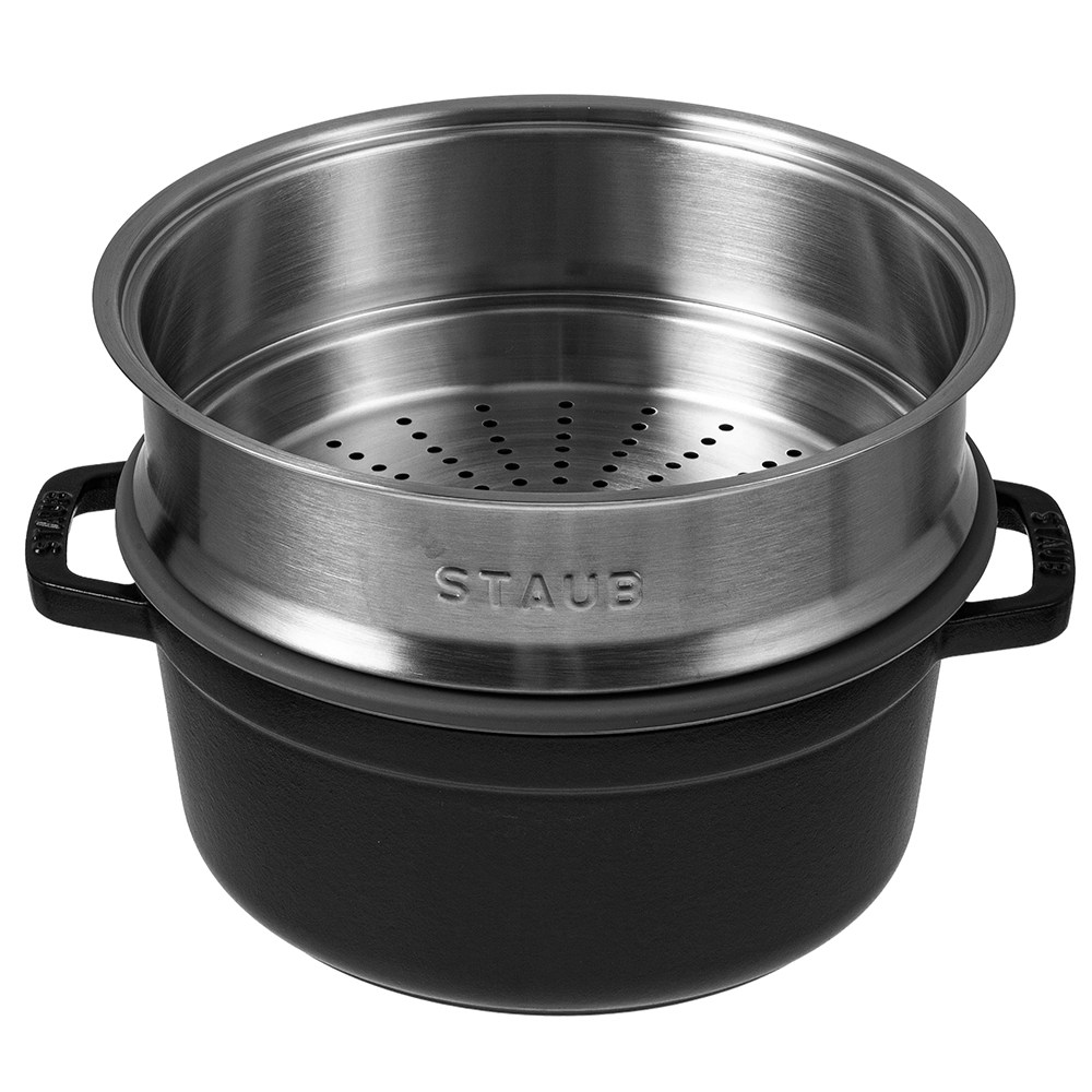 스타우브 꼬꼬떼 원형 무쇠냄비: 맛있는 요리의 비결