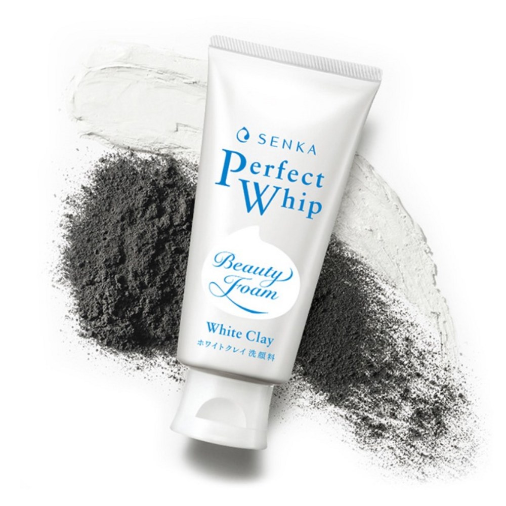 센카 퍼펙트 휩 화이트 클레이: 더 깨끗하고 밝은 피부를 위한 클레이 딥 클렌징