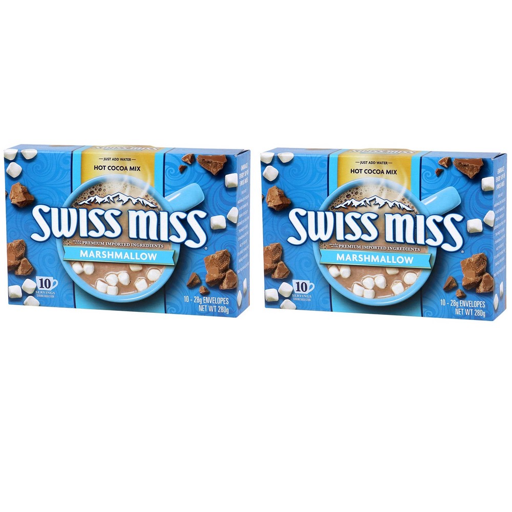 스위스미스 머쉬멜로 핫 코코아 믹스, 28g, 10개입, 2개