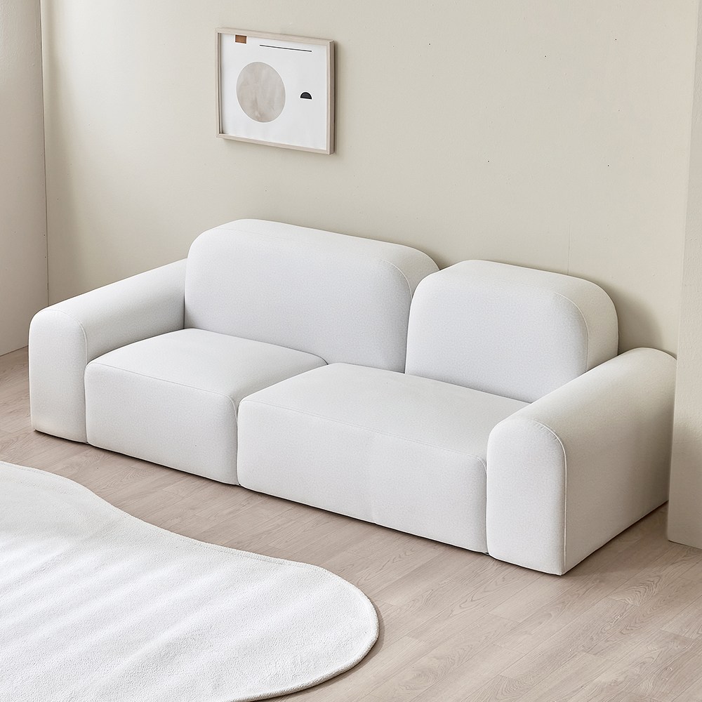 갓성비 끝판왕! 웰퍼니쳐 보블 아쿠아텍스 3인 소파, 지금 득템하세요!