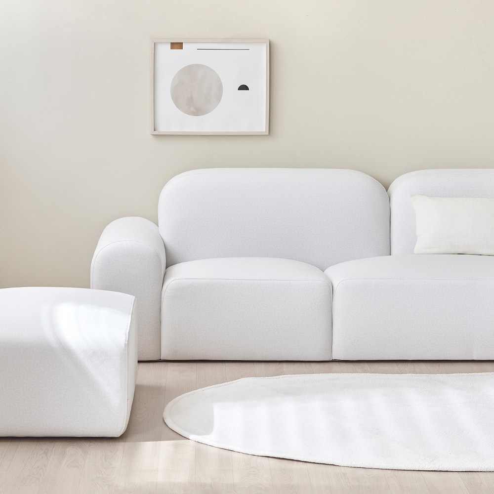 갓성비 끝판왕! 웰퍼니쳐 보블 아쿠아텍스 3인 소파, 지금 득템하세요!