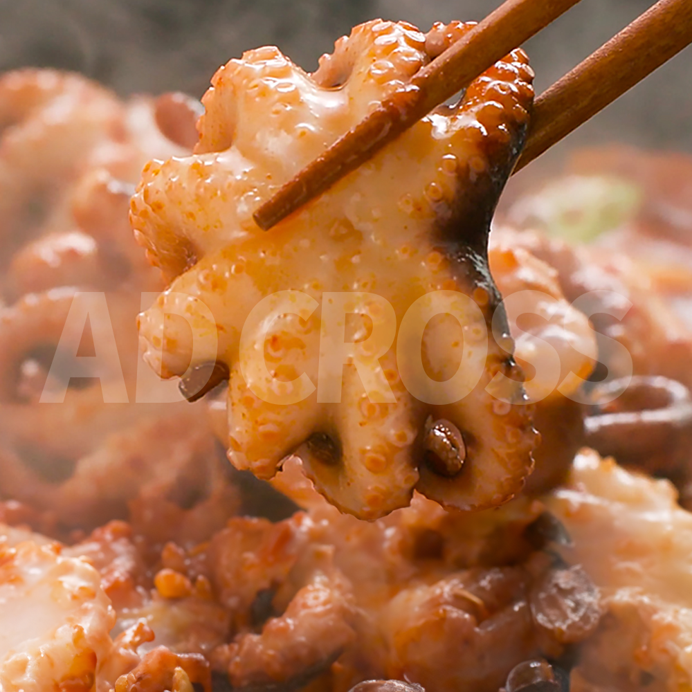 싱싱함 가득, 쫄깃한 식감! 애드크로스 자연산 손질 쭈꾸미