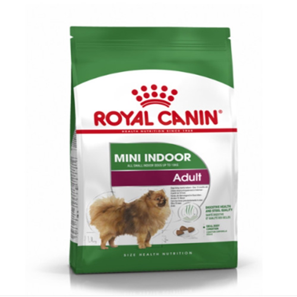 집에서 편안하게 지내는 귀여운 애완동물의 건강을 위한 최고의 선택: 로얄캐닌 미니 인도어 어덜트 건식사료