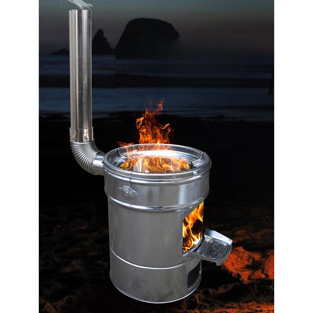 하나의 화덕으로 바비큐, 난방, 소각까지! 아웃도어 라이프를 풍요롭게!