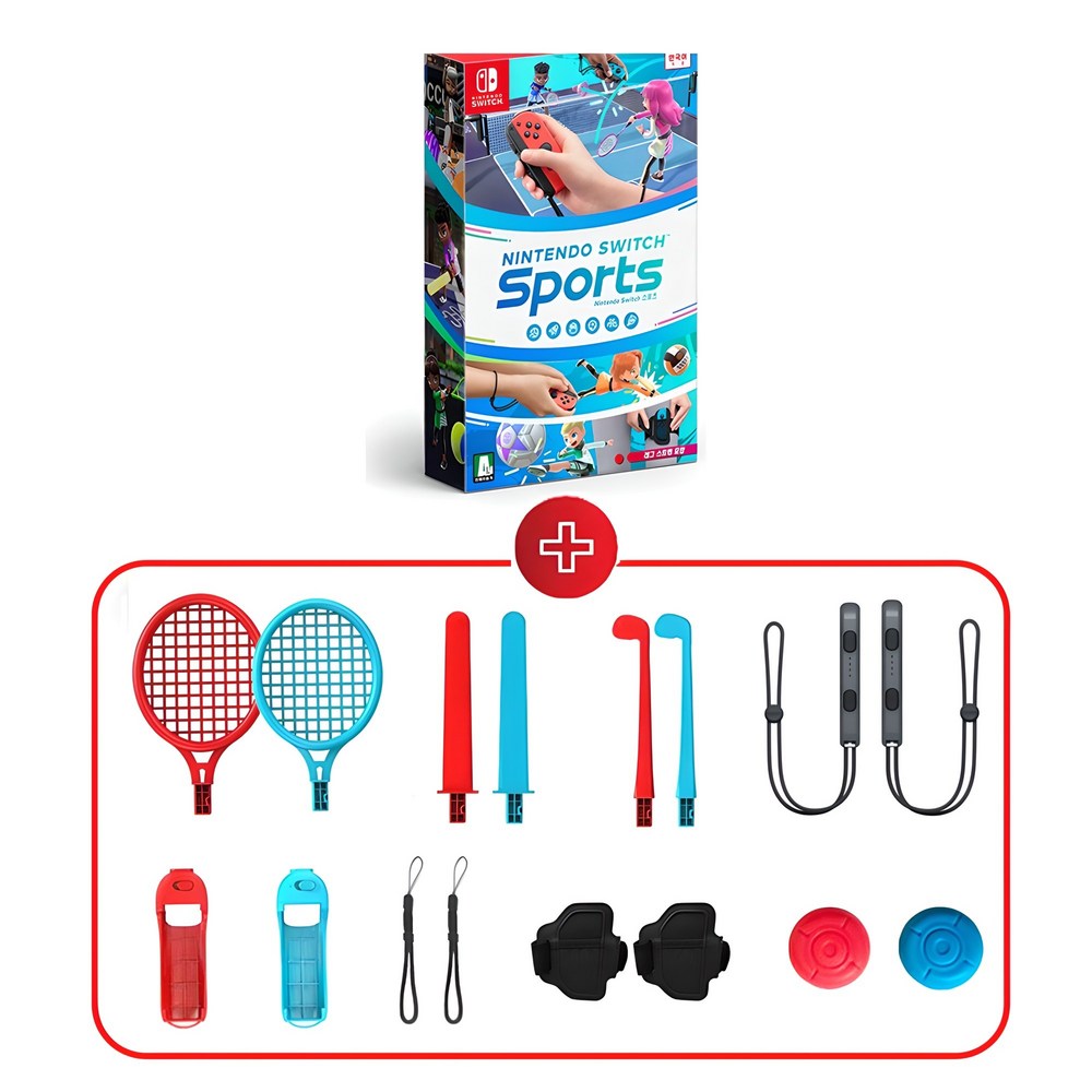 온 가족이 함께 즐기는 스포츠 축제, 닌텐도 스위치 스포츠 패밀리팩으로! 닌텐도스위치게임팩