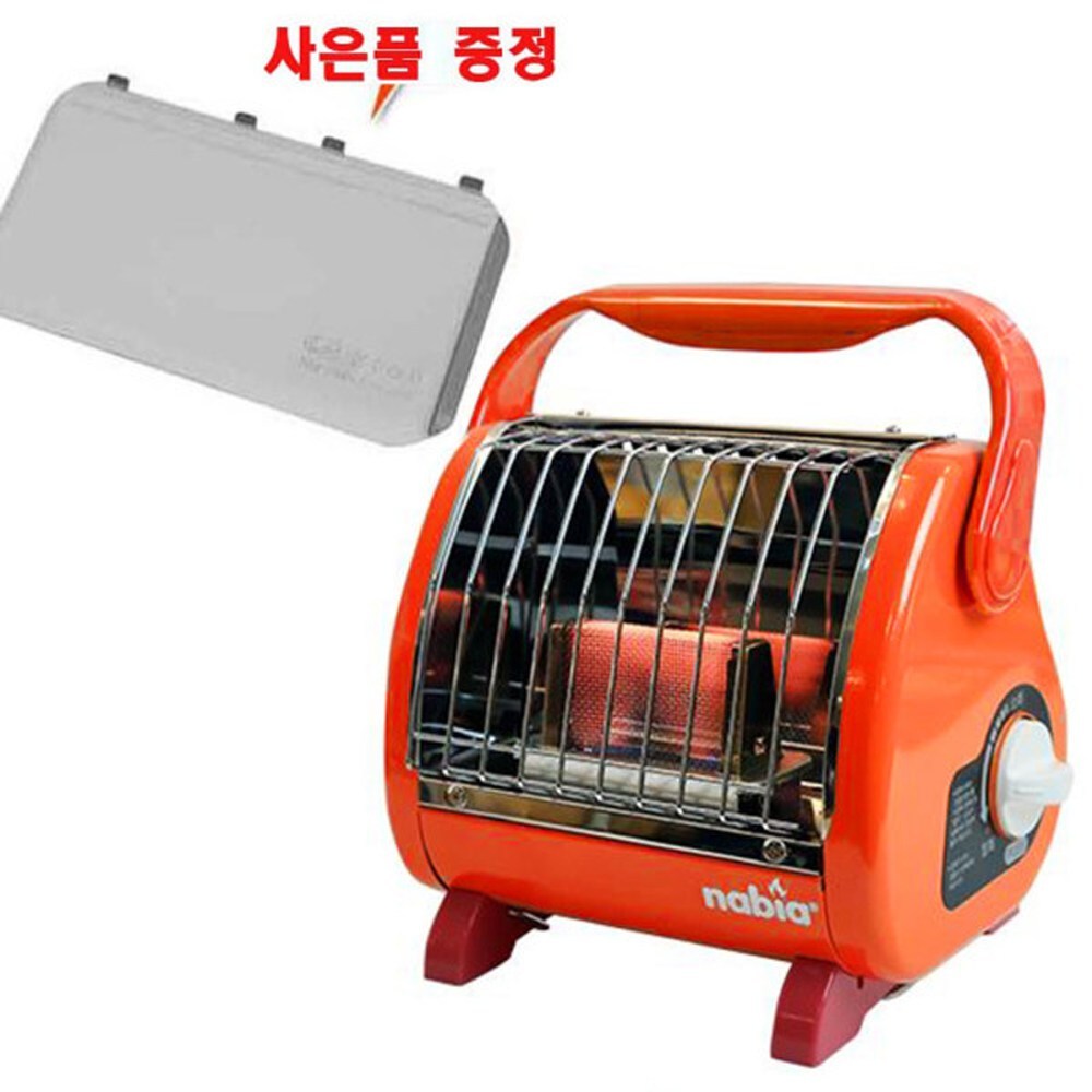야외 활동에 필수! 나비아 대용량 캠핑 난로, 겨울에도 따뜻함을 선사
