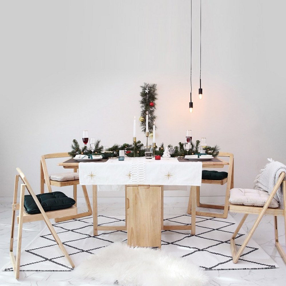 품질, 스타일, 기능성이 조화된 벤트리 벤느 접이식 확장형 식탁