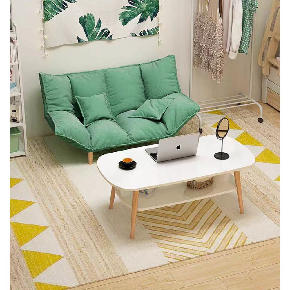 당신의 공간을 세련되고 모던하게 변화시킬 KURUA 간이 우드 2단 거실테이블