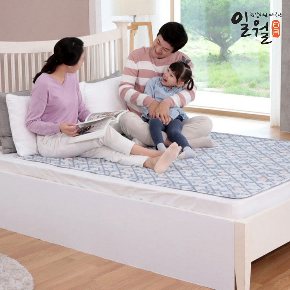 따뜻함과 경제성을 모두 잡은 일월 체크그레이 카본매트로 스마트한 겨울나기!