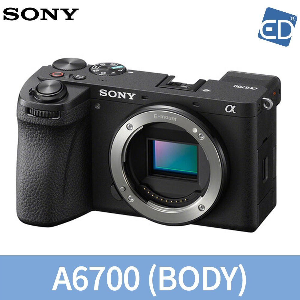 탁월한 성능의 소니 A6700 미러리스 카메라
