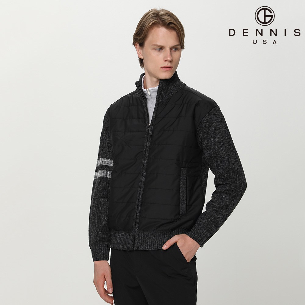 DENNIS 남성 패딩 기모니트 가디건 소개 데니스골프