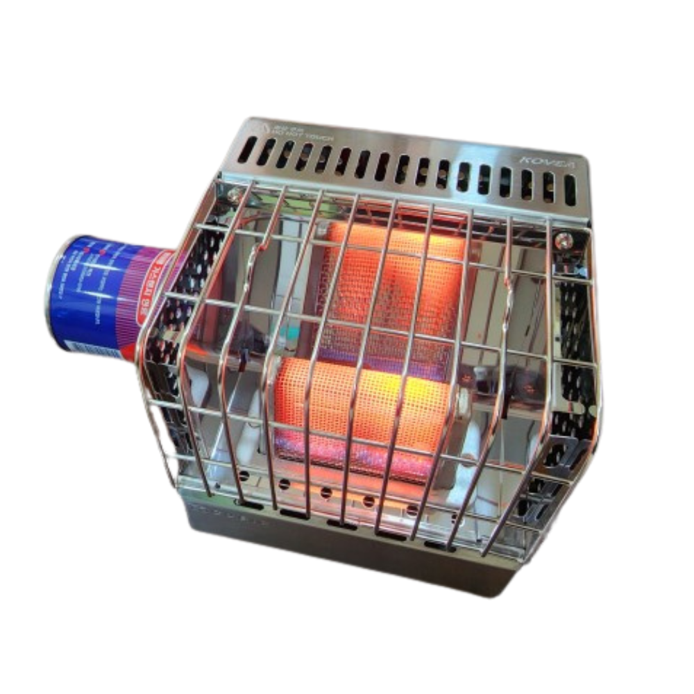 따스함이 깃든 미니멀 캠핑의 동반자, 코베아 큐빅 KGH-2010 가스히터