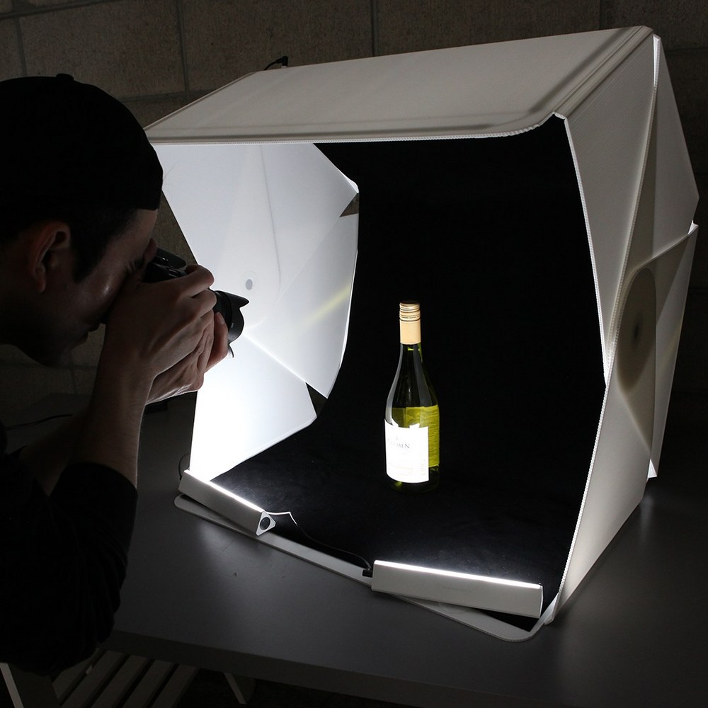 손바닥에 들어맞는 전문 촬영실