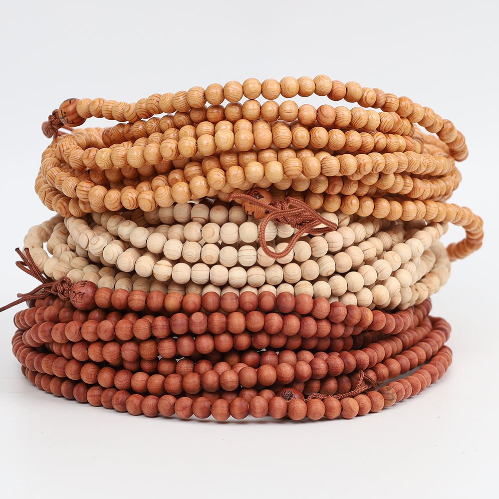 [주머니증정] 불교 천주 향나무 향소원 편백 적송 나무 소원성취 목재천주 1000 염주 리뷰 천주