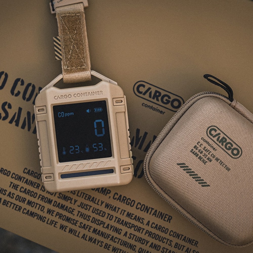카고컨테이너 일산화탄소경보기: 캠핑에서의 안전과 안심