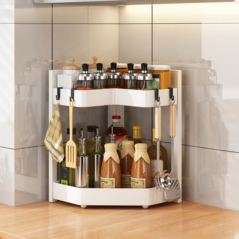 좁은 주방 공간의 마법사, HK.SELL W275 주방 코너 2단 선반!