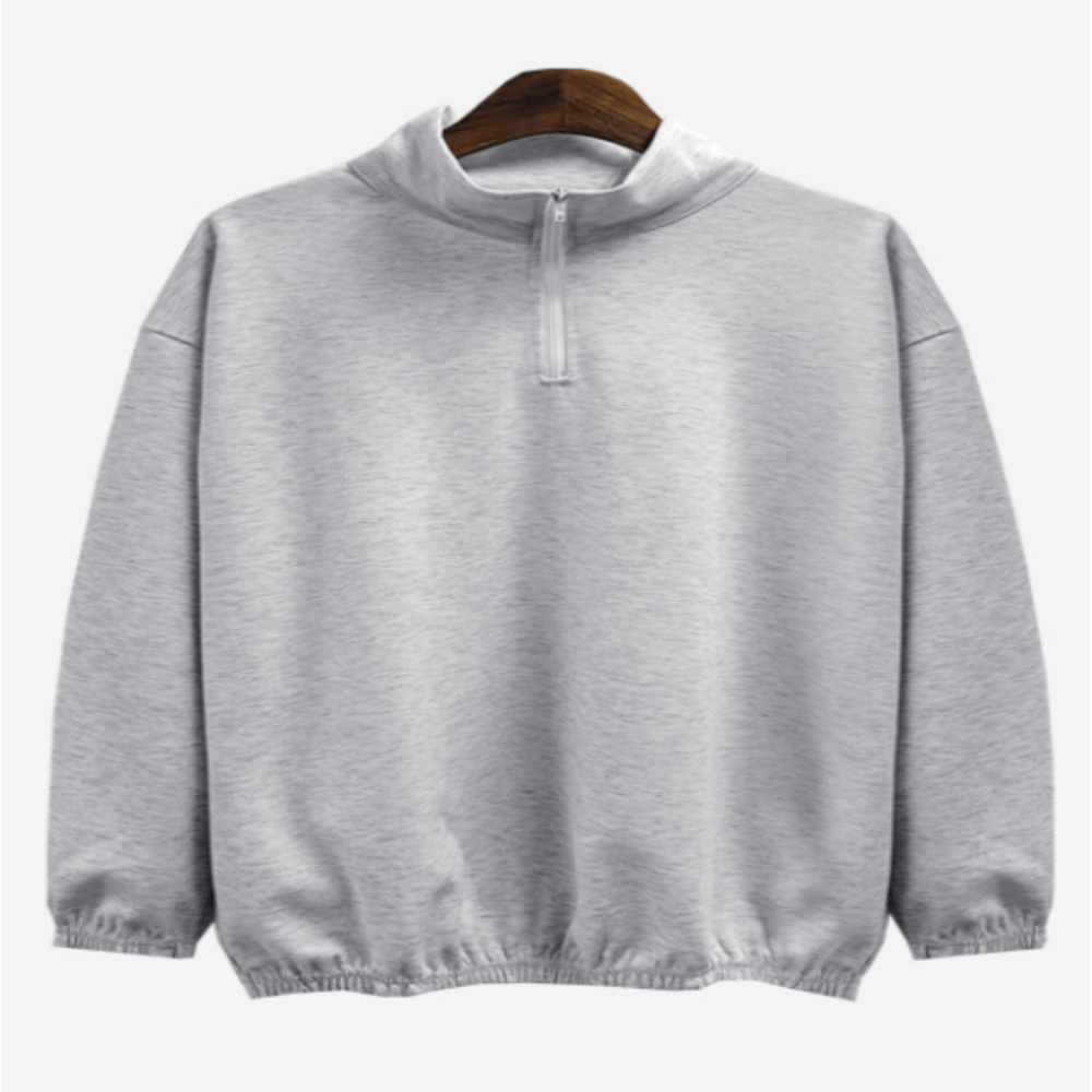 스타일과 실용성을 모두 갖춘 CP클로 남성 반집업 맨투맨으로 합리적인 가을 패션을 완성하세요!