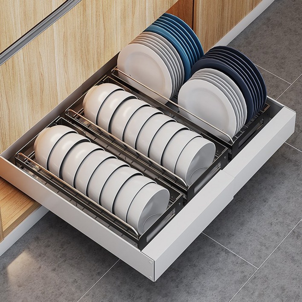 ZOZOFO 슬라이딩 레일 선반으로 좁은 주방, 넓게 쓰자!