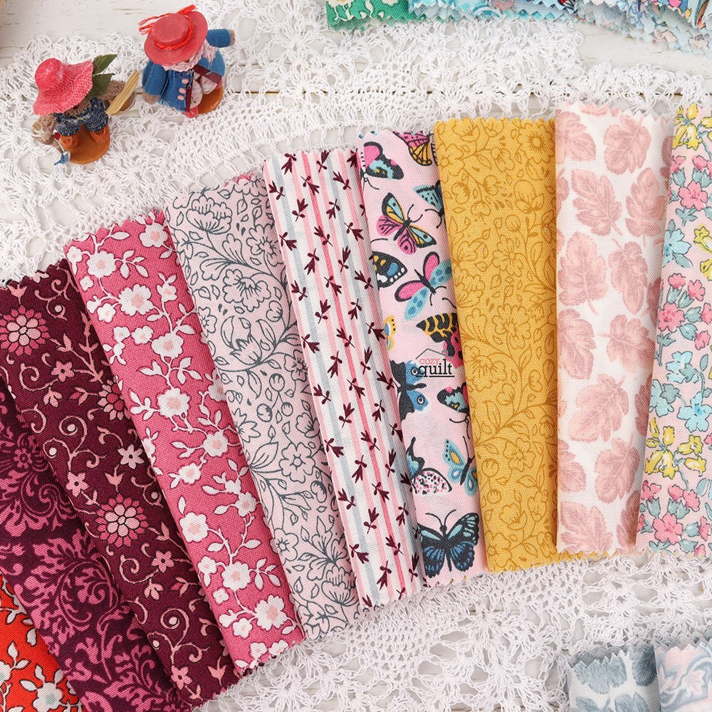 영국 리버티 패브릭의 고급스러움과 다양성을 담은 코지퀼트 원단 세트