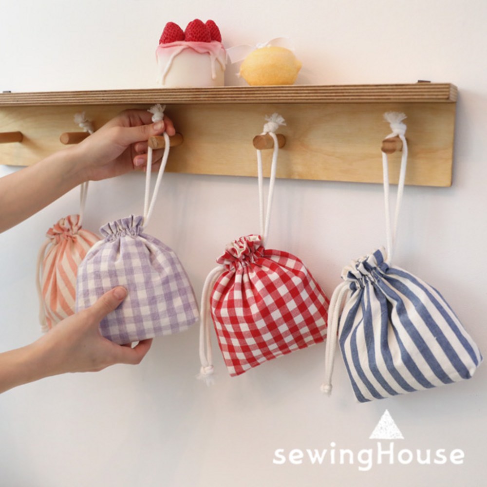 빈티지한 매력을 위한 필수품: 면 선염 멜란지 워싱 체크, 스트라이프, 무지 원단