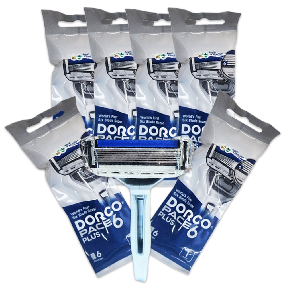 휴대용 면도기의 필수품: 도루코 페이스 6 면도기의 만족스러운 면도 성능