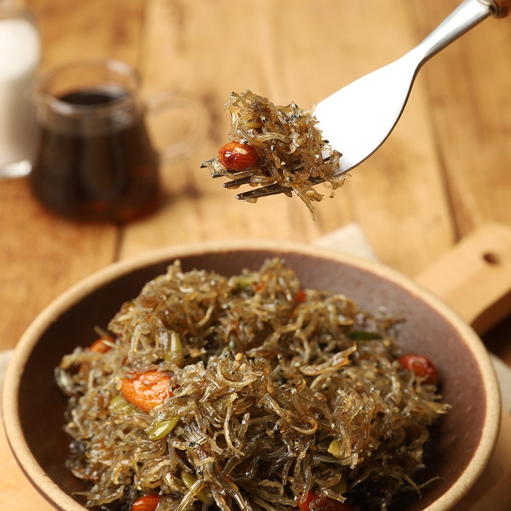 국산 고소한 멸치로 만든 간장지리멸치조림, 집에서 즐기는 맛의 정수 마른반찬
