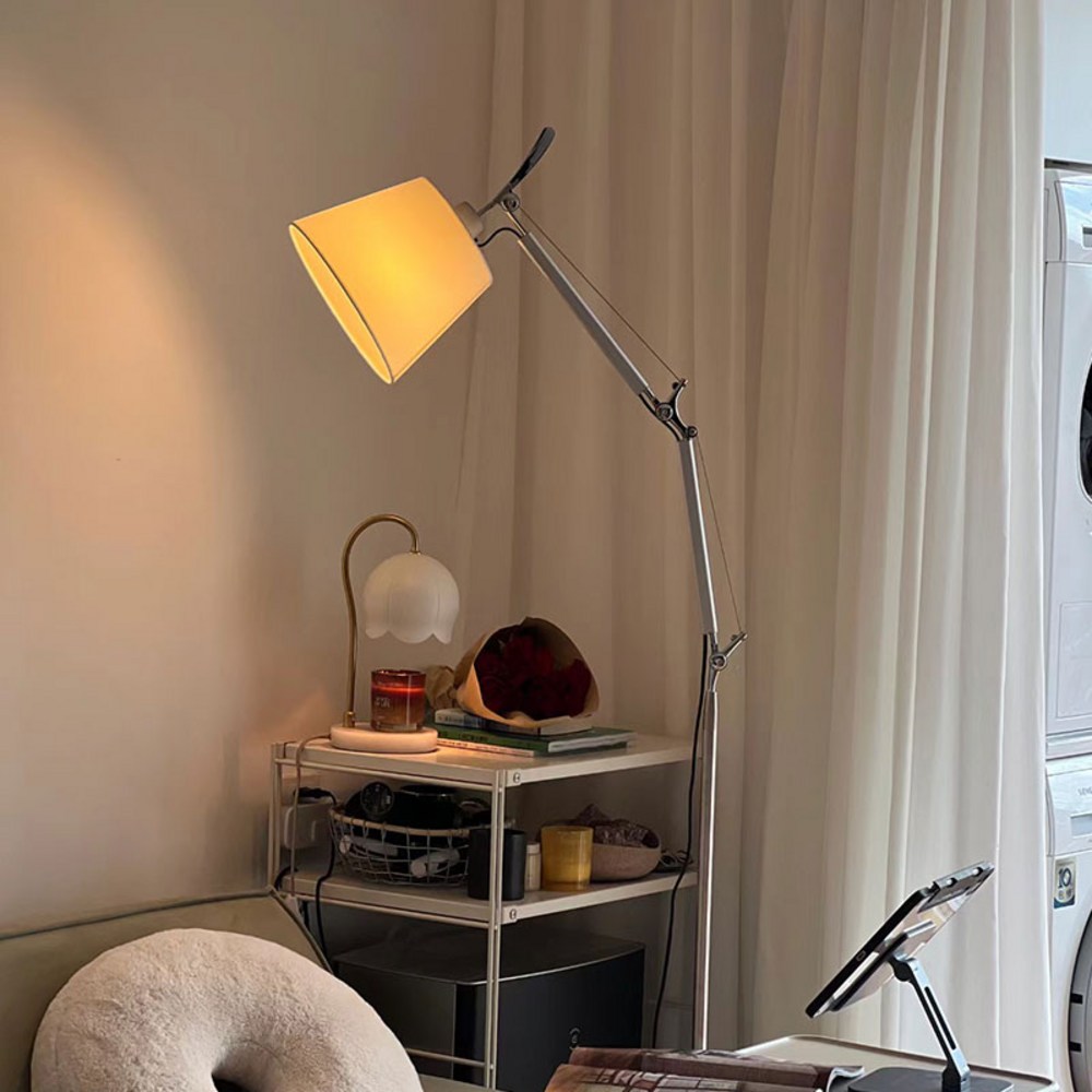 아르떼미데 회전 관절 각도 조절 장스탠드: 유연하고 편안한 조명